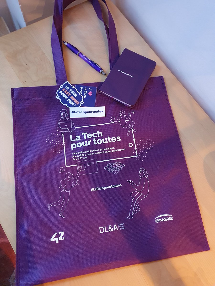 c_bennevault's tweet photo. Mes premiers goodies de codeuse grâce à La Tech pour toutes !
#latechpourtoutes #babycoder #CodeNewbie #digitalladies #WomenWhoCode https://t.co/0cM4vmosJx