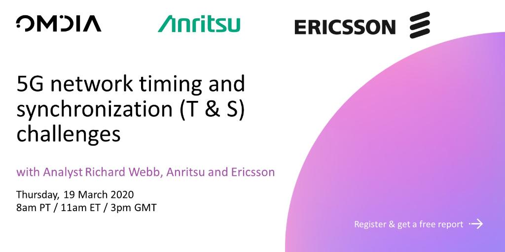 OmdiaHQ's tweet photo. Is your transport ready to support #5G radio access? Find out, get free report: https://t.co/cpHPFodntF. @richardawebb @Anritsu @EricssonNetwork #5Gnetworktiming https://t.co/OL3Ocmvsoo