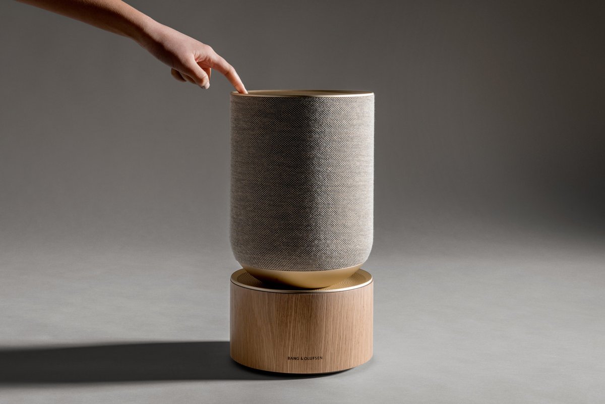 designmilk's tweet photo. Balance for Bang &amp; Olufsen Is a Sculptural Object for the Home https://t.co/dMS65gQSJq https://t.co/8WkZLUrKq6