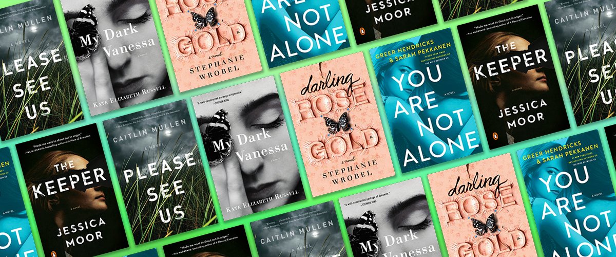 LibraryJournal's tweet photo. This must-read list of March #domesticthrillers show it's still #MeToo &amp; #TimesUp season in thrillerland! #MyDarkVanessa #PleaseSeeUs #TheKeeper #DarlingRoseGold #YouAreNotAlone https://t.co/c1NLd3IMSi via CrimeReads https://t.co/cEQ6Gq59HE