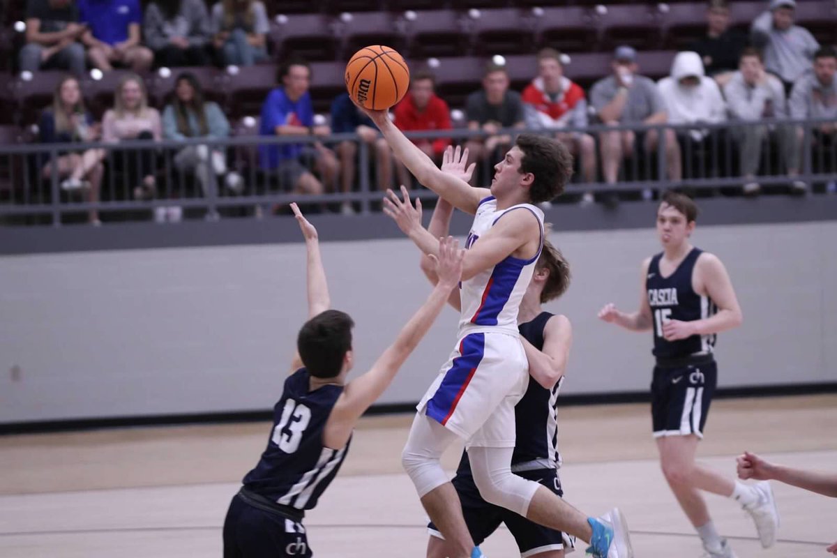 jakeeekerr's tweet photo. GAMEDAY‼️

Area Finals🏀

7 Saints vs. 4 Beggs
@ Stroud Route 66 Coliseum
8:00 pm

#MarchOn https://t.co/srePW9eali