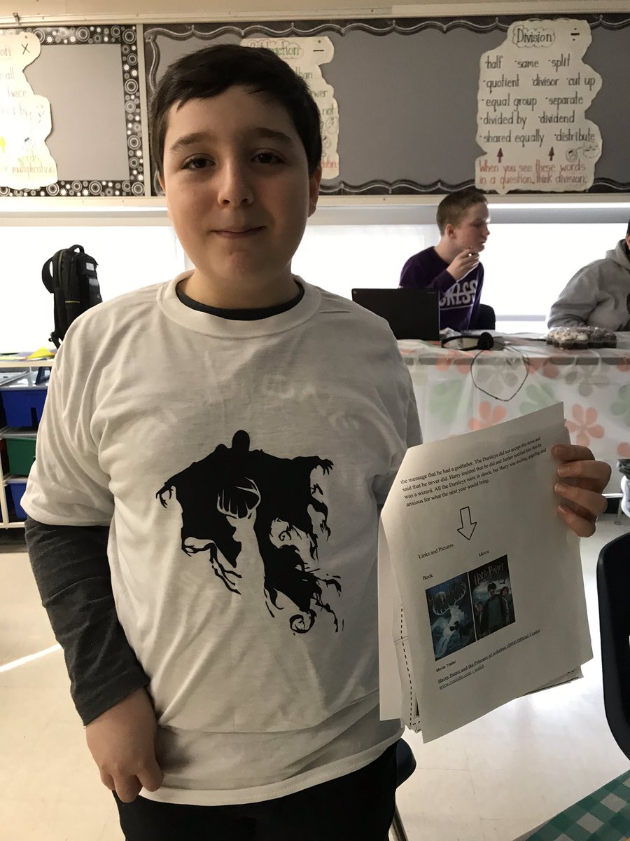 CrystalGuillet1's tweet photo. Grade 7 Literary Cafe. A day of sharing and talking about the books we’ve read. We all chose a different way to display the contents of our books. #arps2019 https://t.co/Tgj2Rn9Xqp