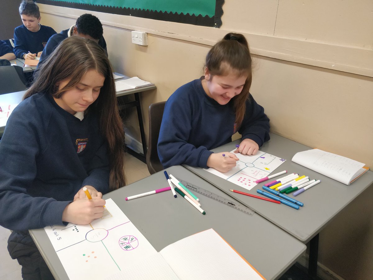 Hazlehead_maths's tweet photo. 1MB know it's not enough to do things with fractions without knowing what they actually are! Show me what 9/10 is! Make me "get it"! Well done everyone! Great explanations all round! @hazleheadacad #fractions #makemeunderstand https://t.co/ZolYX9fIUu