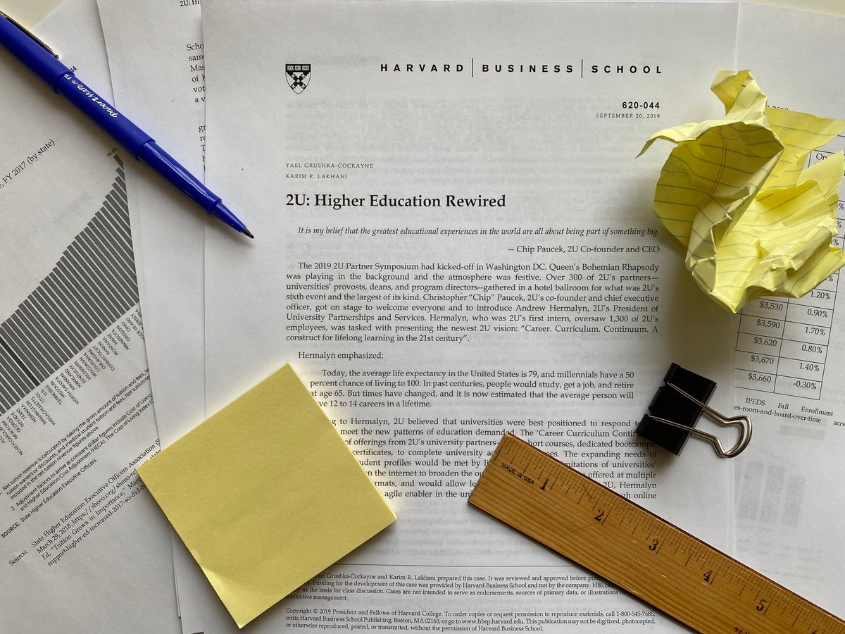 Harvard Business School (@harvardhbs) on Twitter photo Do universities need <a href="/2Uinc/">2U (Parody)</a> to create digital #education?
On the newest episode of #HBSColdCall, professors @klakhani and <a href="/marcoiansiti/">Marco Iansiti</a> explore #disruption in higher education: bit.ly/38xaRbU Do universities need <a href="/2Uinc/">2U (Parody)</a> to create digital #education?
On the newest episode of #HBSColdCall, professors @klakhani and <a href="/marcoiansiti/">Marco Iansiti</a> explore #disruption in higher education: bit.ly/38xaRbU