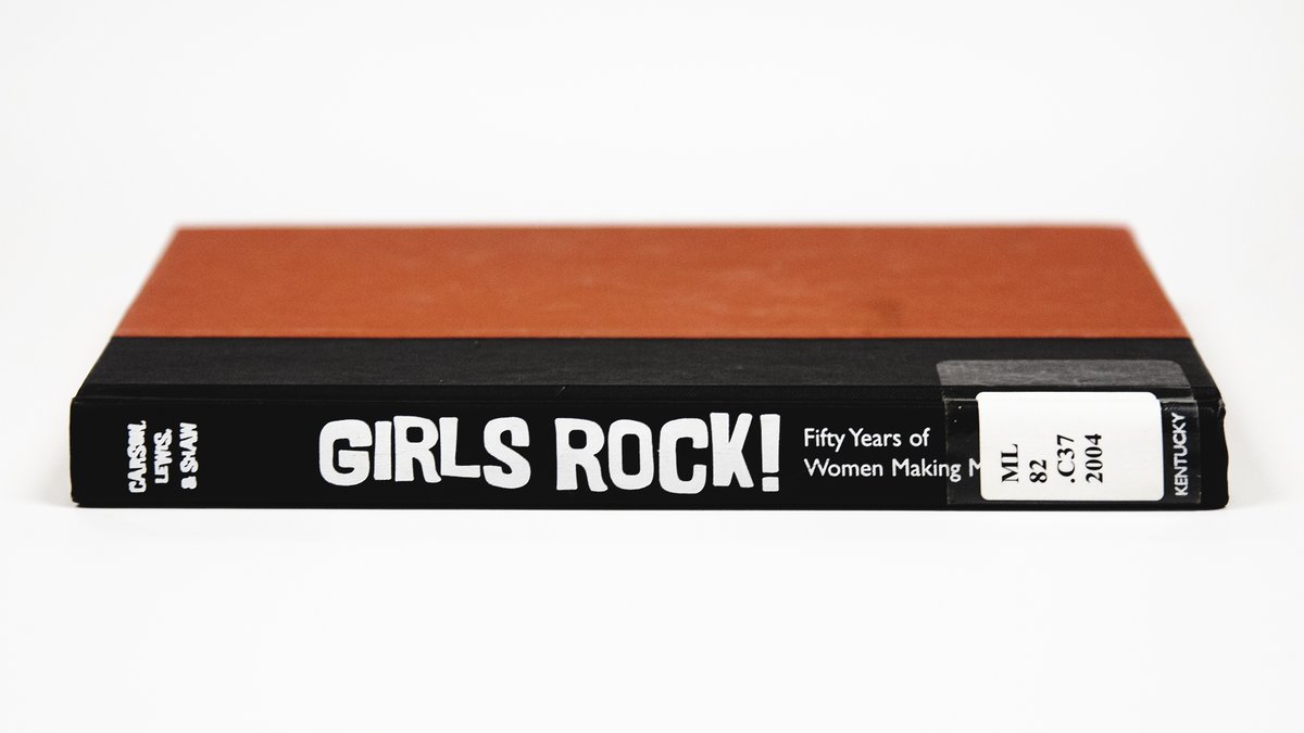UNT_Libraries's tweet photo. As we celebrate #WomensHistoryMonth, give “Girls Rock! Fifty Years of Women Making Music” a read to learn about the women who forged their own unique paths in the music industry. https://t.co/JmKmBsNy4i #UNT #UNTLibraries https://t.co/5jYzR4dTT2