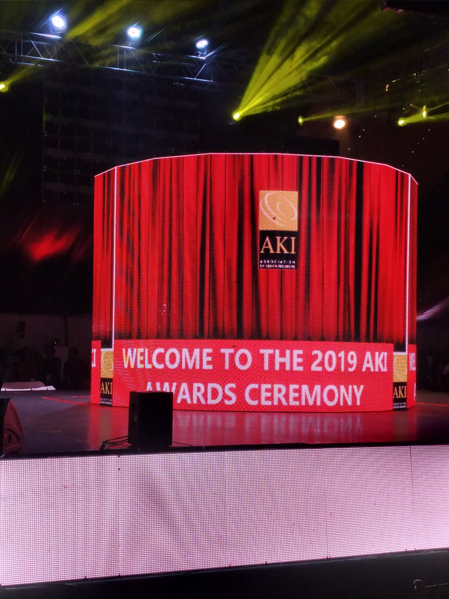 Wow. That stage! #AKIAwards