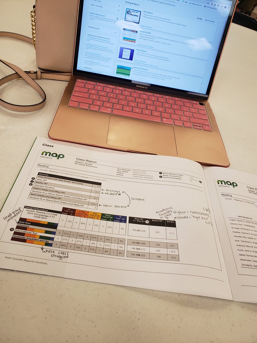 MsJohnsonCSD17's tweet photo. Diving into @NWEA Map's testing and how to differentiate instruction with small groups using the learning continuum #CSDInst https://t.co/8ATDXT5ymH