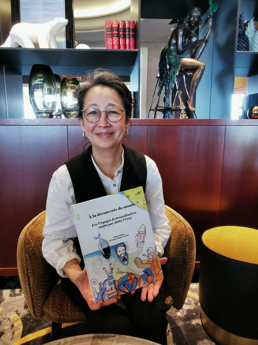 PORTRAIT - Cristina Keiko Tomita, commis petit-déjeuner et illustratrice blog.lestresoms.com/2020/03/06/por…