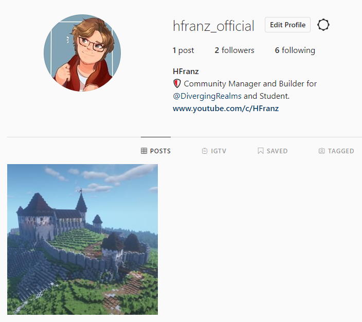 hfranz_official's tweet photo. Whats this? An Instagram account? Make sure to drop a follow for new and upcoming Minecraft screenshots and media @ https://t.co/9LMjvgmDG0 ❤️🎉#minecraft #smallyoutuber #medieval #medievalbuilding #realisticminecraft #minecraftinstagram https://t.co/z8W9OlO8lD
