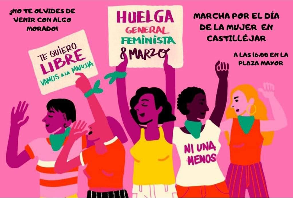 Mancomunidad1's tweet photo. Actividades en torno al Día Internacional de la Mujer en la Comarca de Huéscar, #Castilllejar, #Castril, #Galera, #Huescar, #Orce #ComarcadeHuescar 
https://t.co/9nCNEK8hGm https://t.co/eMKcGMQHZ7