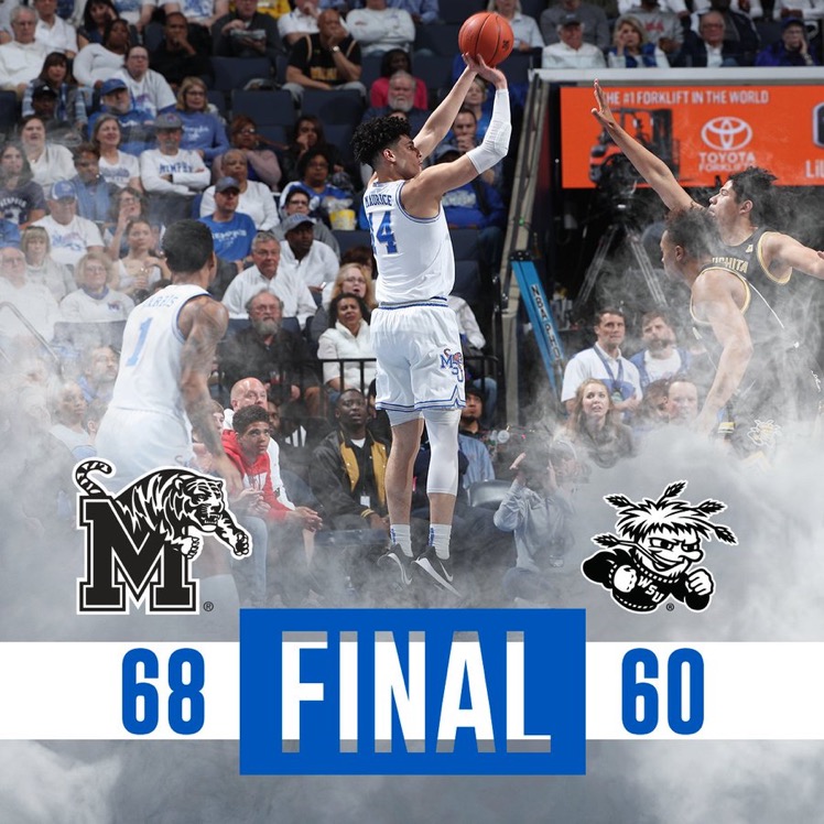 Congrats to our Tigers! The good guys close out the regular season at Houston this Sunday at 11 am CT. First round bye hopes are still alive... #GoTigersGo 🏀 

(📸: <a href="/Memphis_MBB/">Memphis Basketball</a> on Twitter)