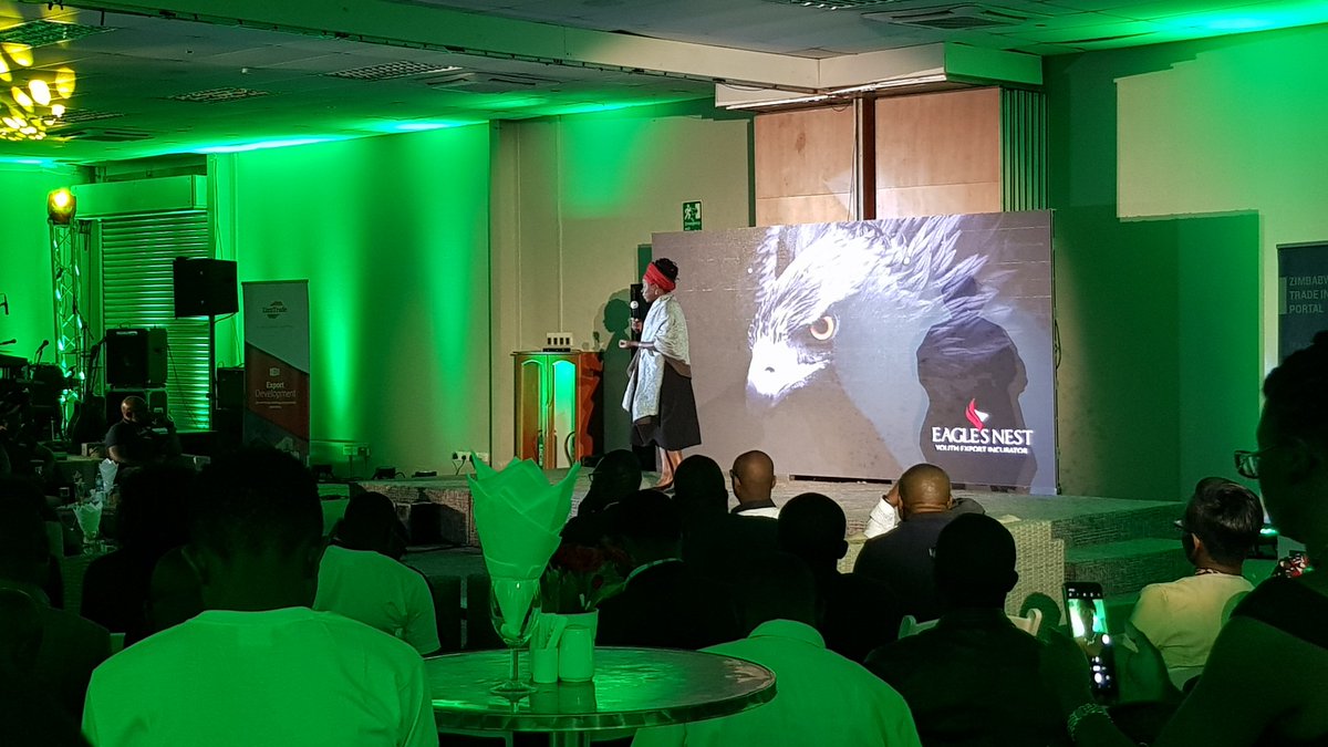 Proud to be associated with and innovate organisation like <a href="/ZimTradeAlerts/">ZimTrade</a>. Congrats for the launch of the Eagle's Nest Youth Program. Developing young people for the future. #YoungPeopleTrade #energisingZimExports
