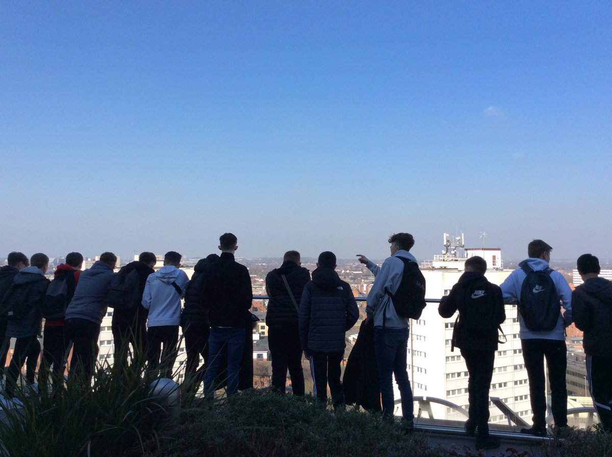 SH_Geography's tweet photo. Our Y10 GCSE students have had great fun this week investigating the sustainability of the Library of Birmingham on their field trips 📚📋☀️ https://t.co/kfsYRzf1dL