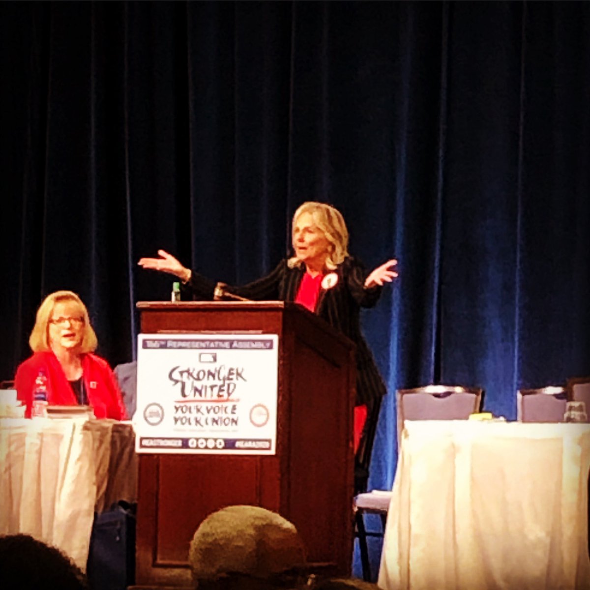 MrsReederKHMS's tweet photo. “Our Secretary of Education Will Be a Teacher”.  -Dr. Jill Biden

#ieara2020 #ieastronger #keaunited https://t.co/ZB4r7u3EvY