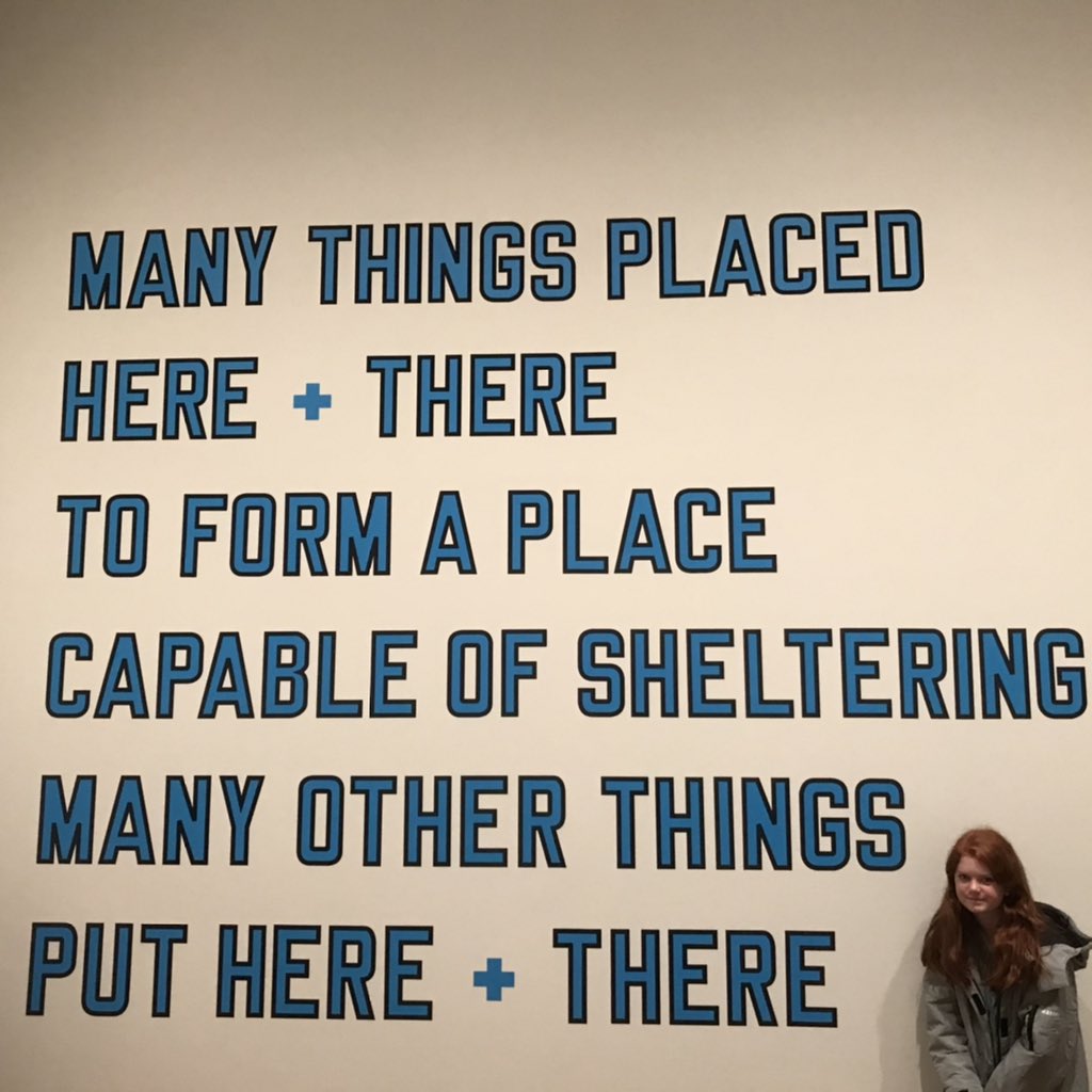 TrLeflar's tweet photo. These sweet six have been a pleasure to chaperone โ and we had an inspirational experience at the @ngadc #magritte #hahncock https://t.co/8a3ZmVt6mo