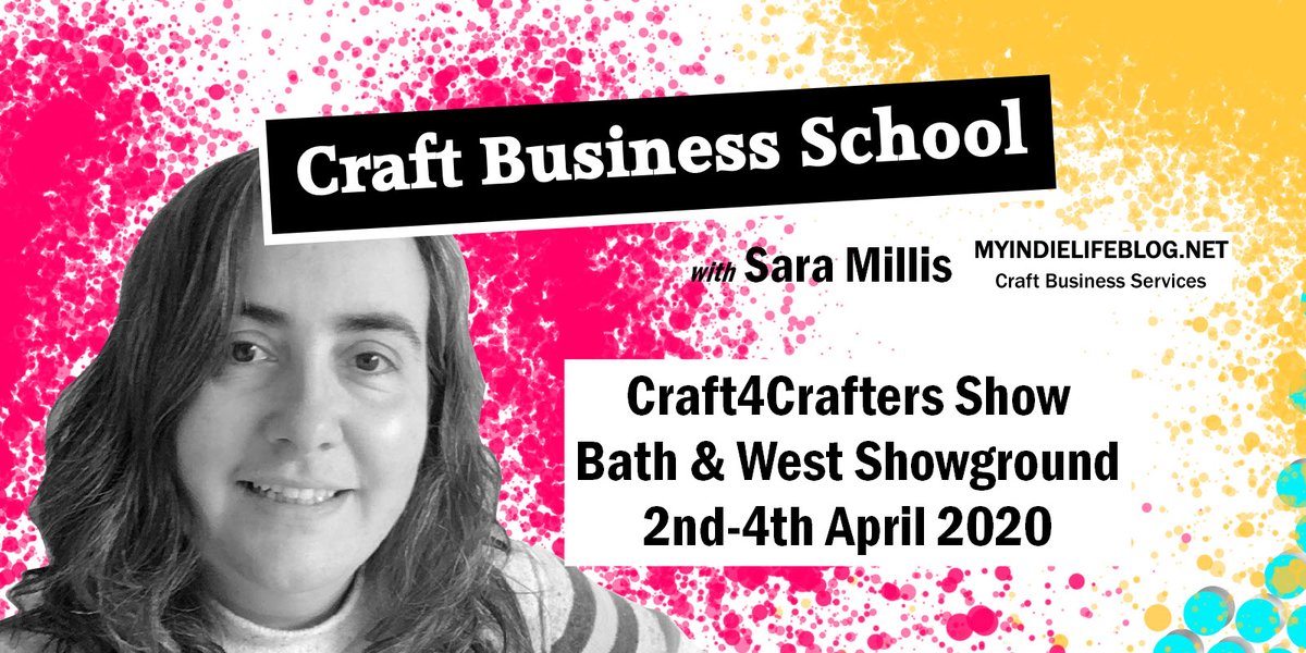 IndieLifer's tweet image. I am very pleased to say that I will be back at @Craft4Crafters this coming April! Tickets - rpst.page.link/XFyH

I will be hosting several workshops daily and answering your business questions on the stand (P7A) 😉

#craft4crafters