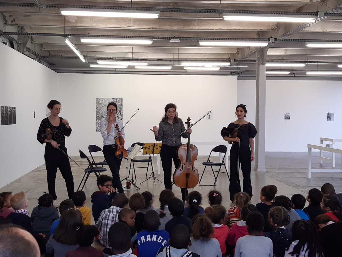quintette_LCI's tweet photo. #RetourEnImages #BarbacaneClassics Première édition de notre festival à @mairieivry
Merci et bravo au #QuatuorImpact et au duo Gilbert-Belot
Merci @Le_TQI et #CREDAC pour leur accueil
Rdv en 2021 pour l’épisode 2 ! https://t.co/yhbzSw6dhh