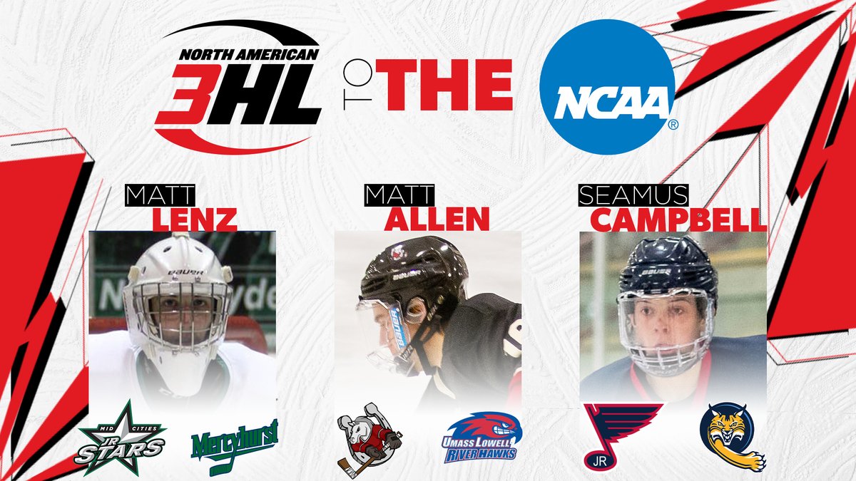 What a week it was for these current and former #NA3HL players who all made NCAA Division 1 commitments. We are a Step Above the Rest! #Advancement