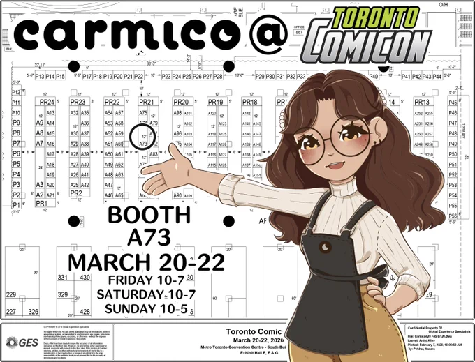 ✨ ATTENTION GTA~! ✨ Toronto Comicon is 2 weeks away! 

I'll be there at booth A73, with the black comet cap, my D&amp;D prints, Spring Enamel pins and some new goodies I haven't shared yet! 

I hope to see y'all there! ? 