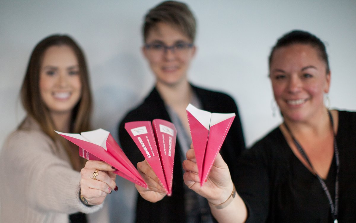 CraneAE's tweet photo. We're proud to recognize all the Crane A&E women who move our business and aerospace industry forward. We're celebrating Women of Aviation Week by taking the WOAW Pink Paper Plane Challenge. #WomenOfAviationWeek #PinkPaperPlane #ChangeTheFaceOfAviation
➡️ https://t.co/mEj3OmSnJW https://t.co/IHm3lxboQI