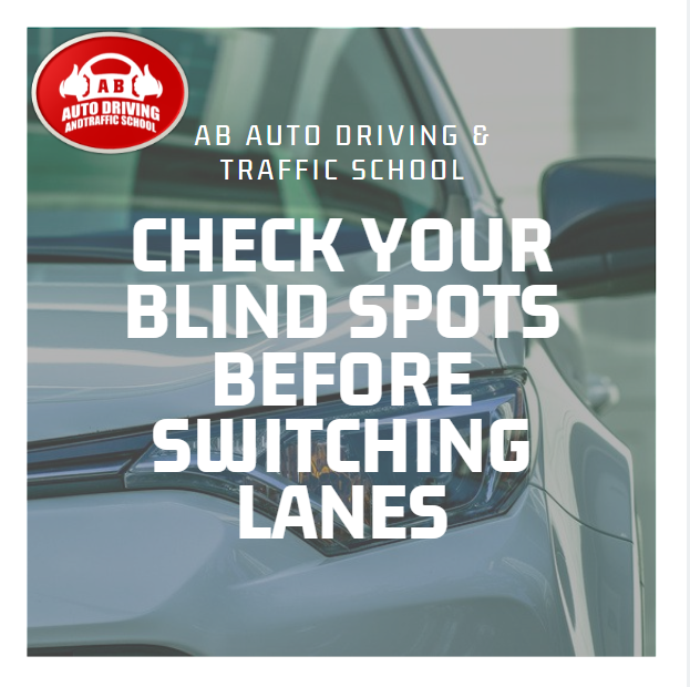 AbautoDriving's tweet photo. Blind Spot - an area where a person's view is obstructed. Always Located In The Sides Of The Vehicle. Turn Your Head Quickly Before Changing Lanes To Double Check Your Blind Spots! #abauto #safedriving #safedriver #safetyfirst #drivingschool #miamibeach #southbeach #broward #sobe https://t.co/wL28nLMqPo