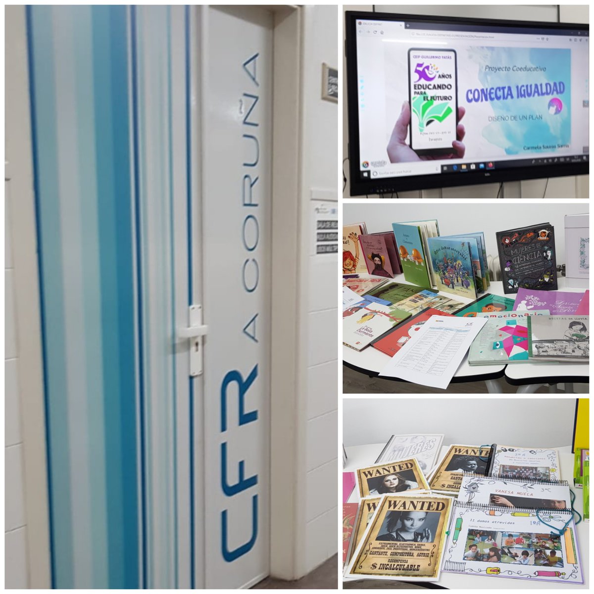 Presentando el Proyecto #Coeducativo del CEIP Guillermo Fatás <a href="/CeipFatas/">CEIP Guillermo Fatás</a> en tierras gallegas a las Asesorías de Formación y Equipos Directivos de A Coruña. Gracias a todo el Equipo del CFR A Coruña <a href="/cfracoruna/">CFR A Coruña</a> por la estupenda acogida.