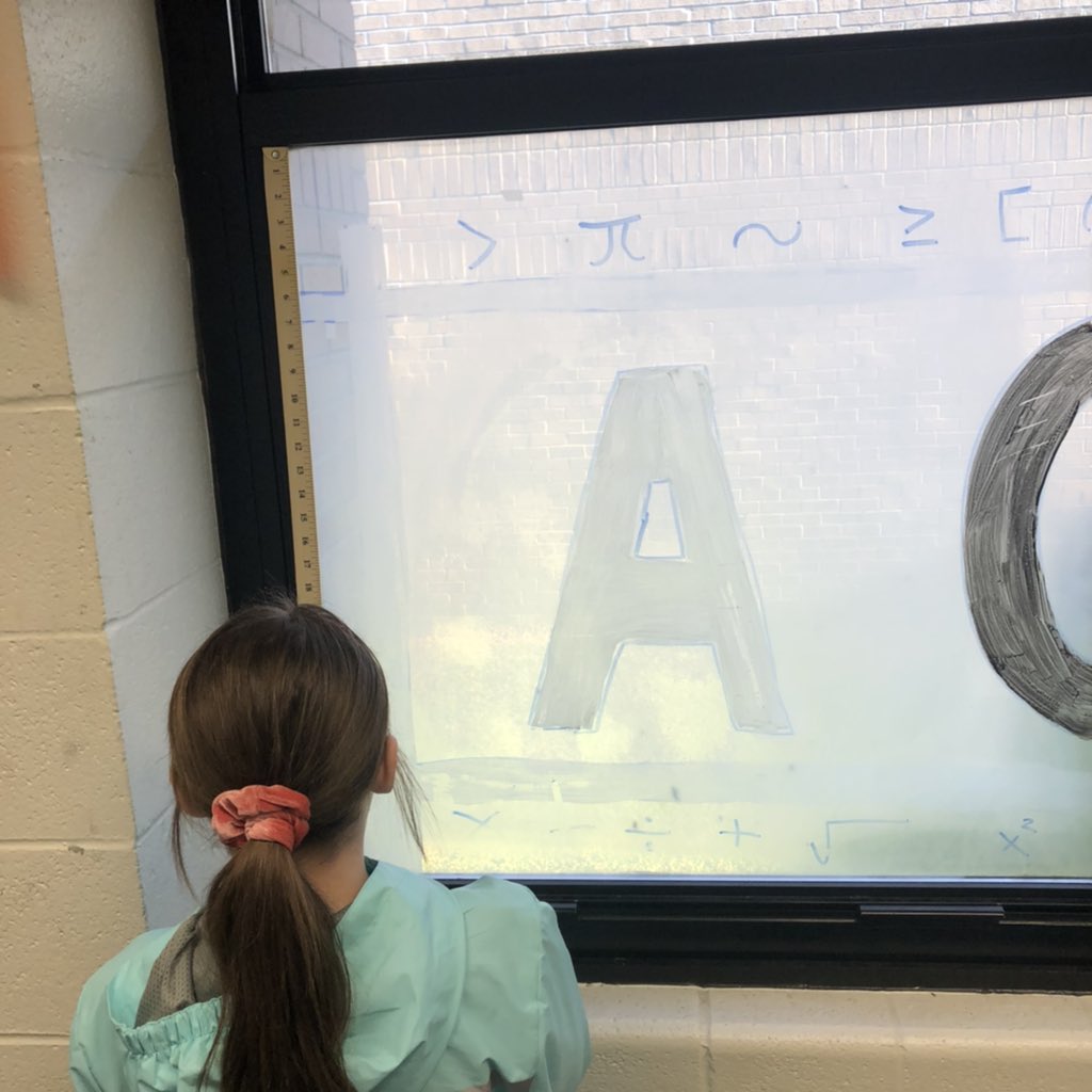 DRWilliamsEDU's tweet photo. Students are busy finding the area of our classroom! #ActForImpact #BecauseWereWest #RealWorldApplication https://t.co/psCdTdZaiy