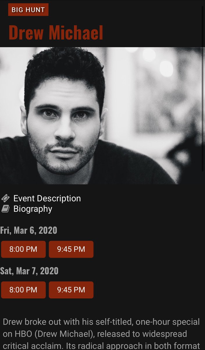 Hey, just trying to help you out. These shows are going to sell out this weekend. They are going to be great. Don’t miss them. We’ve done everything we can to let you know. Shows are 8pm and 9:45pm tonight and tomorrow. Get them tickets!!!!!🎫 🎫 🎫 🎫 🎫 🎫 🎫 🎫 🎫 🎫