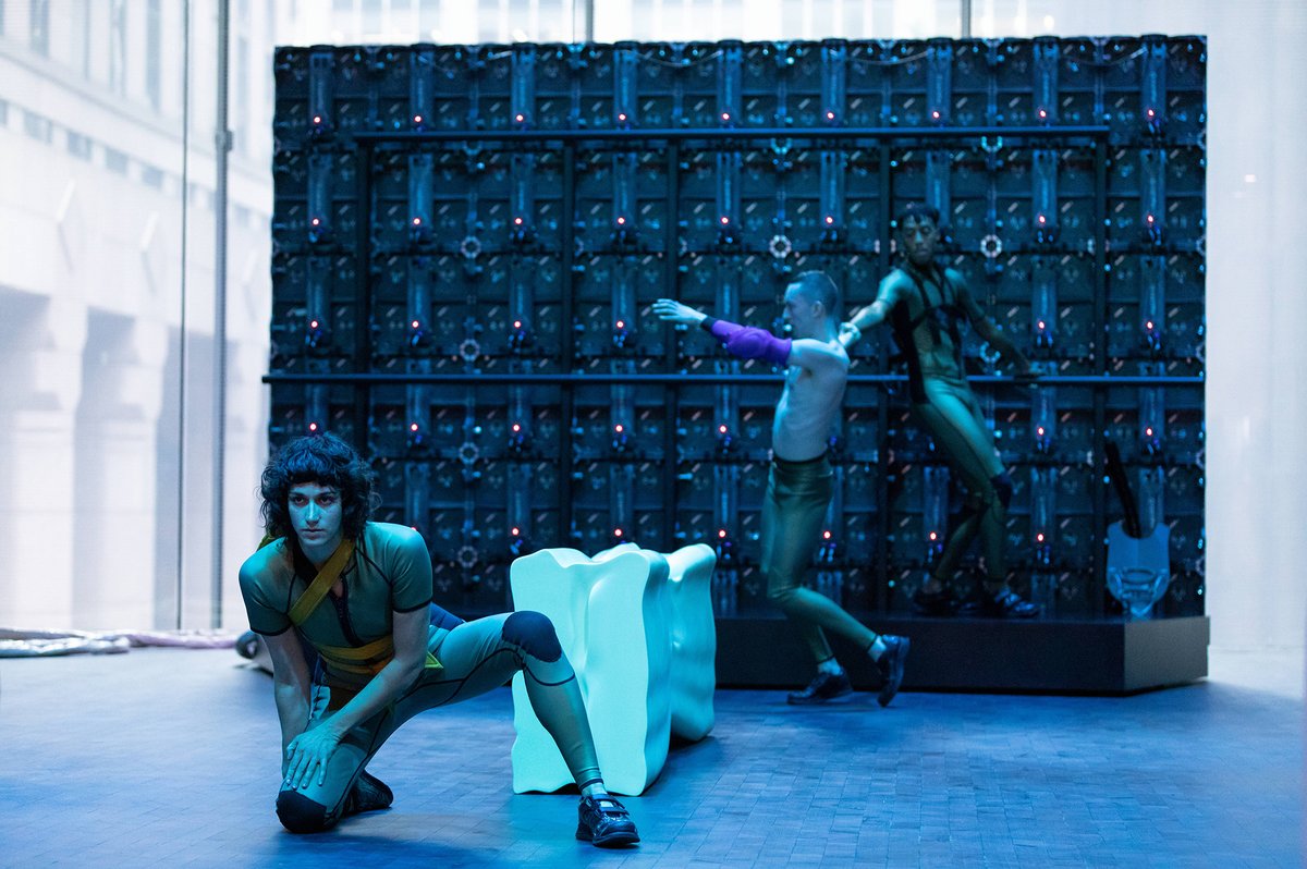 MuseumModernArt's tweet photo. It's the final week to catch Adam Linder’s "Shelf Life" in the Kravis Studio through March 8. @shjacks considers how the choreographer's project reframes the ways we see and experience performance in a museum: https://t.co/XhJmr6qLRL https://t.co/GOp7GPvGdv