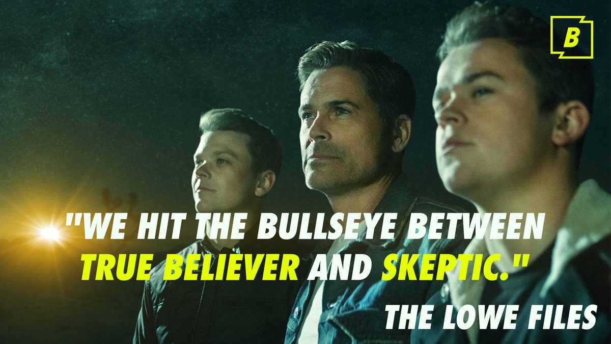 BLAZETVUK's tweet photo. See @RobLowe and his sons are the paranormal investigators you never knew you needed. #TheLoweFiles https://t.co/Fl8YH9SVpN