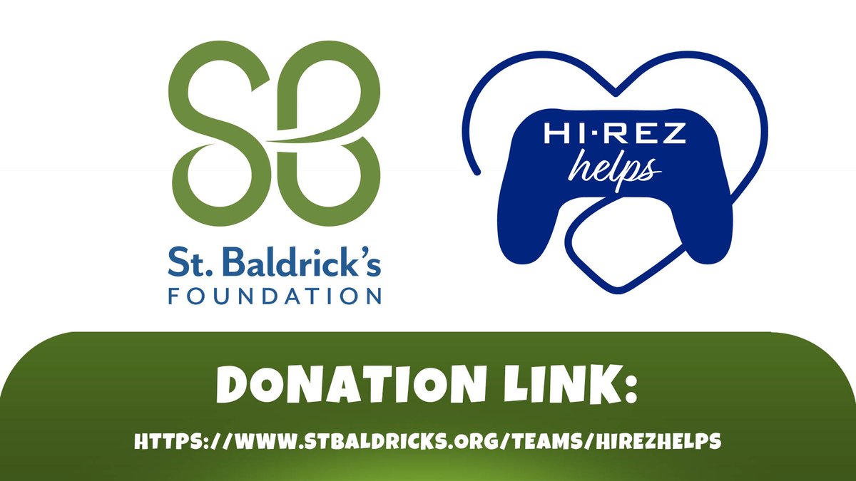 HiRezStudios's tweet photo. Don't forget that tomorrow, a group of our employees will be shaving their heads in support of @StBaldricks!

They've continued to move past their fundraising goal of $2,500, with each dollar helping to save children diagnosed with cancer.

👉 https://t.co/Hz14txuAIg https://t.co/D6Fs3cfVUV
