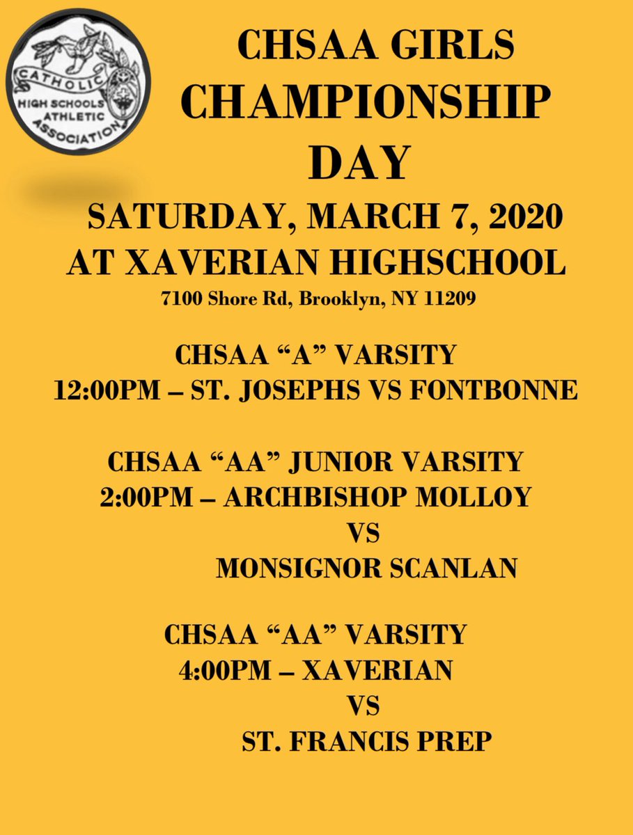 GCHSAA's tweet photo. TOMORROW COME OUT TO OUR CHAMPIONSHIP GAMES! #BETONUS #CHSAA https://t.co/qd7fEbuQ6V