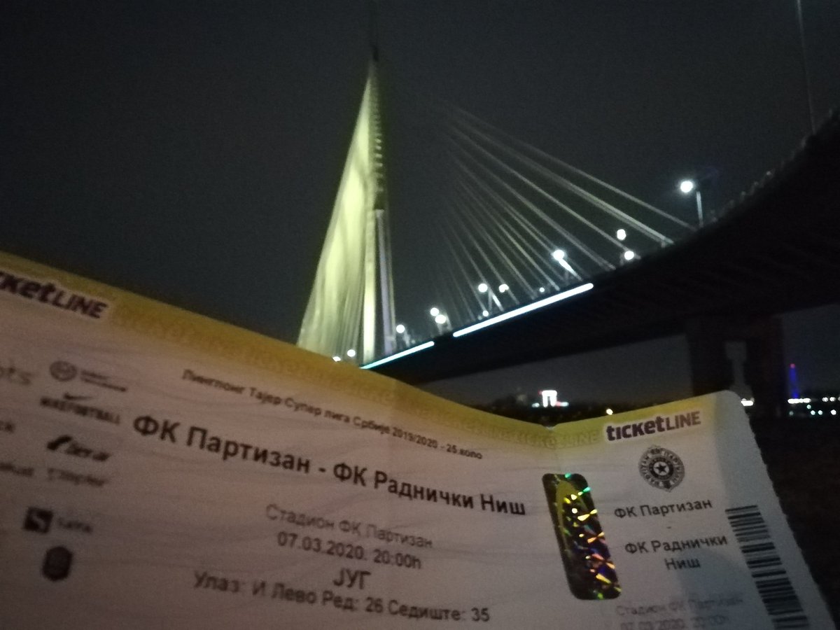 SrpskiSindikat's tweet photo. Сутра у 8 на стадион ЈНА, јужна трибина!!! #SamoPartizan https://t.co/lzMfXIzW9j