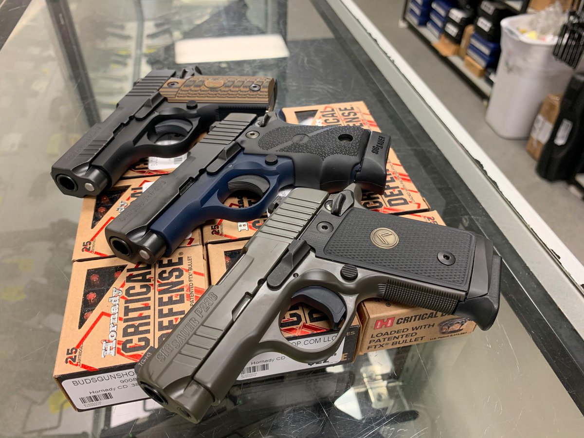 BudsGunShop's tweet photo. Taking our Sigs in .380ACP! #SigSunday https://t.co/aa2vChHx56 https://t.co/boYFDPK5WY