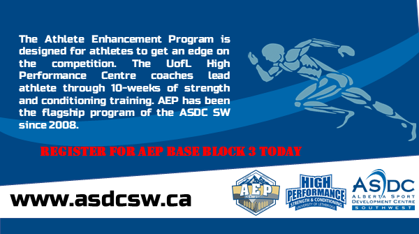 AEP Base Block 3 registration is now open! Click the link for details and to register. asdcsw.ca/program/displa… #yql #athletedevelopment