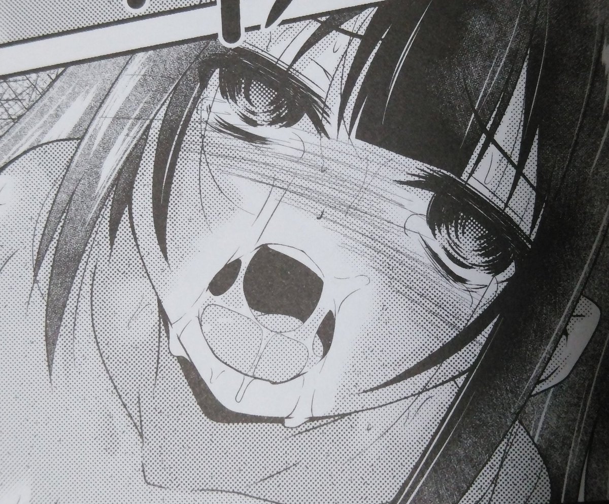 中山中 در توییتر 快楽に負けて目からハイライトが消えた手遅れな表情が大好きなのさ 画像は石像になった少女という短編漫画の一コマ