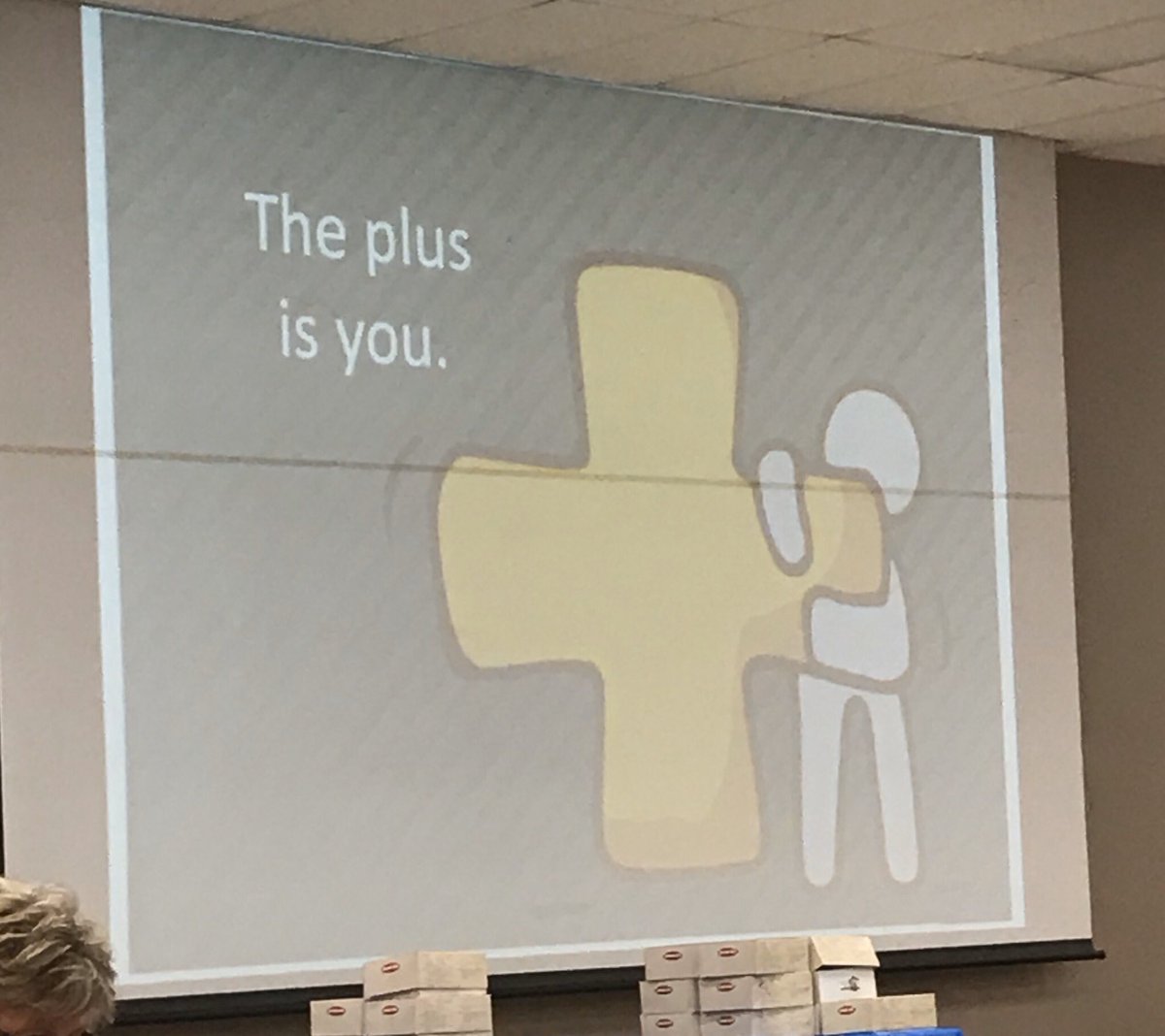 kcsECErocks's tweet photo. Teachers...the plus is you! #TennesseePLC @CorwinPress https://t.co/PE8jPJ4Y7t