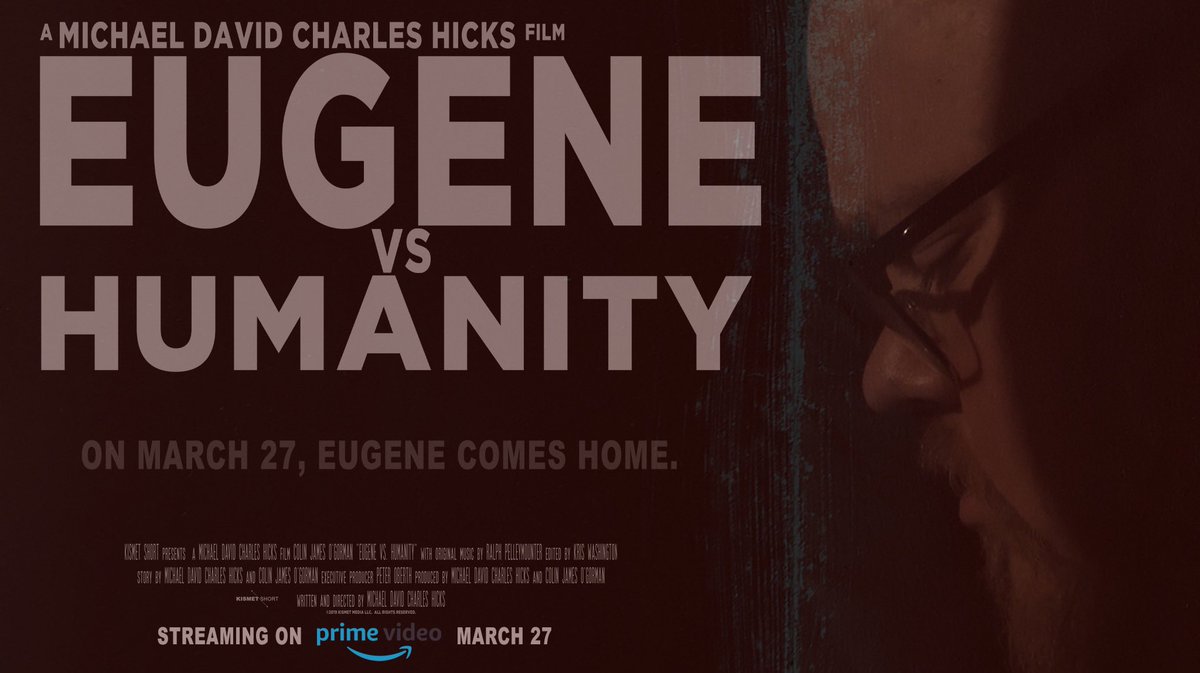 Eugene comes home.  Streaming exclusively on Amazon Prime March 27 and available for to buy or rent same day. Stay tuned for more information!

<a href="/eugenehumanity/">Eugene vs Humanity</a> @MiguelMiGusto <a href="/RPelleymounter/">Ralph Pelleymounter</a>