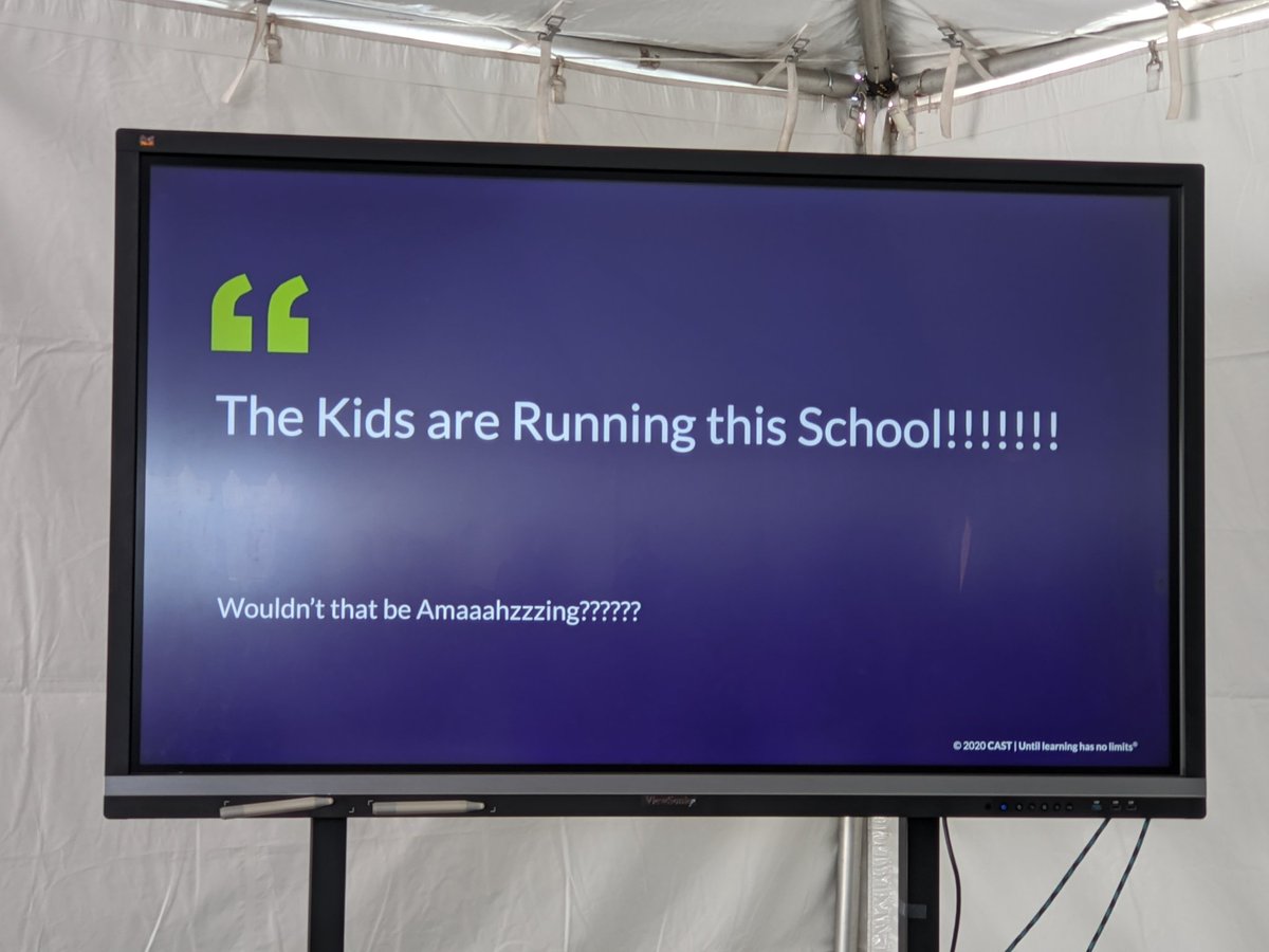alicekeeler's tweet photo. .@Melissa_Sanjeh response to "the kids are running the school" WOULDN'T THAT BE AMAZING! @magnoliaschools #magnoliaway https://t.co/V9cNrsFlnq
