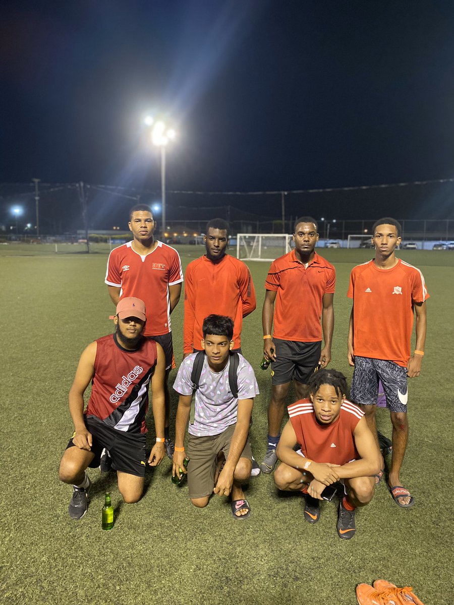 S7DETT's tweet photo. Just a couple of winners on our field 😎

#Sweat #S7DE #Winners #Football #BallparkTT https://t.co/3qE5Mo0koj