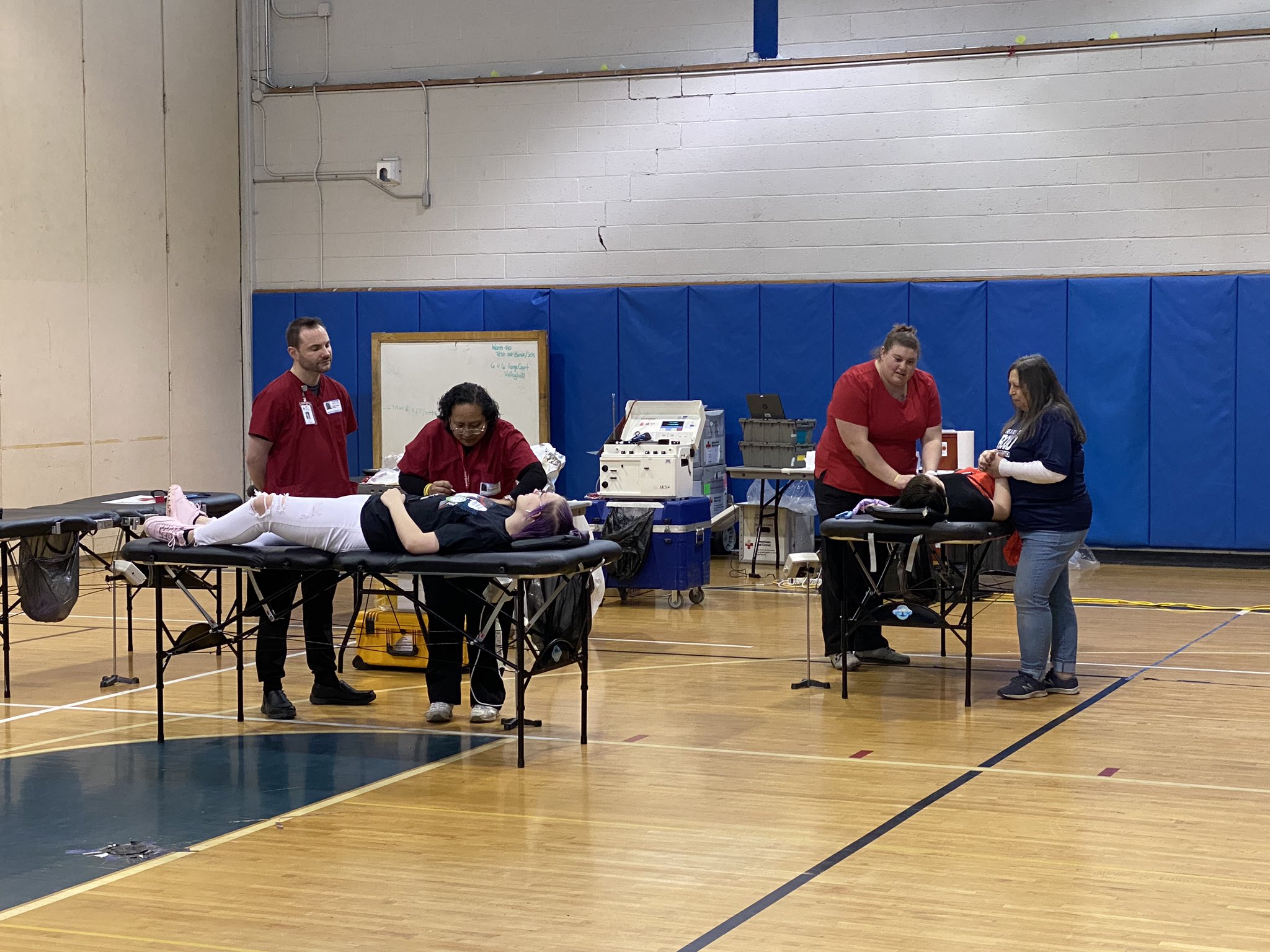 Seneca Falls CSD on Twitter "Mynderse Academy Blood Drive going on now