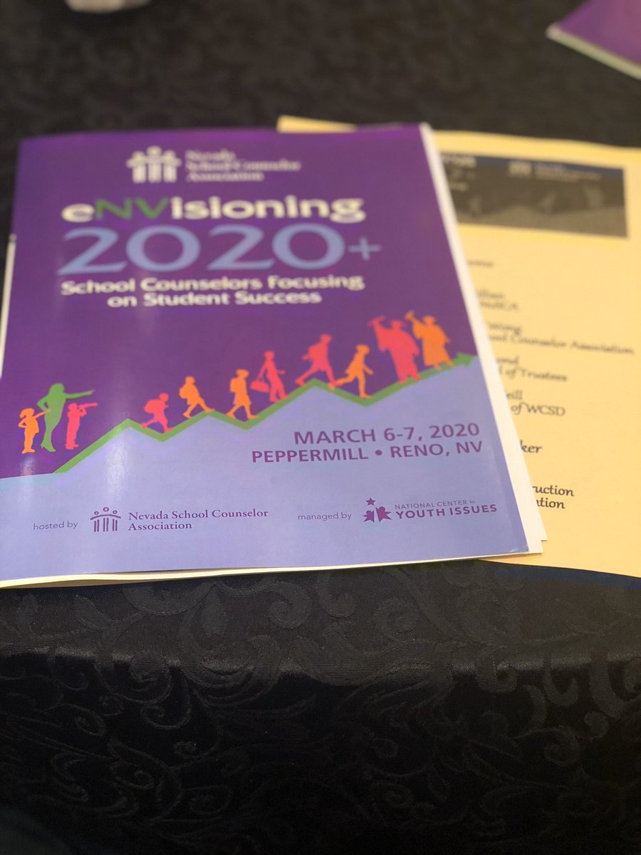 sammyproblems56's tweet photo. Super Excited to be able to attend my first ever @nvscatweets state conference as part of the @NVHug Counseling Team. @WCSDTweet #nvsca20 #Envisioning2020 #Reno #HugHawks #NV #Doitforthekids #Sammyproblems #WCSD https://t.co/Z5pE7kn8ts
