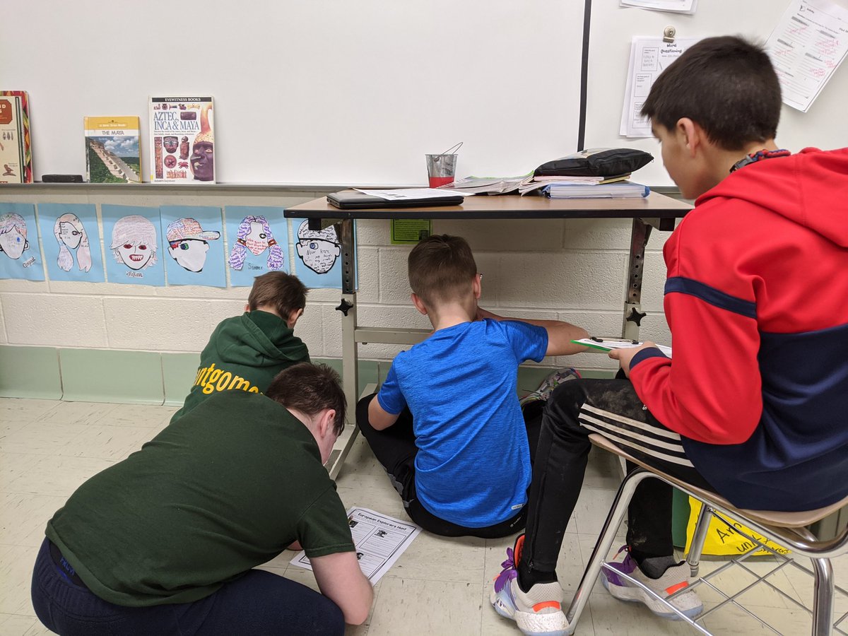 Today we learned about famous European explorers with a scavenger hunt #goingonanadventure