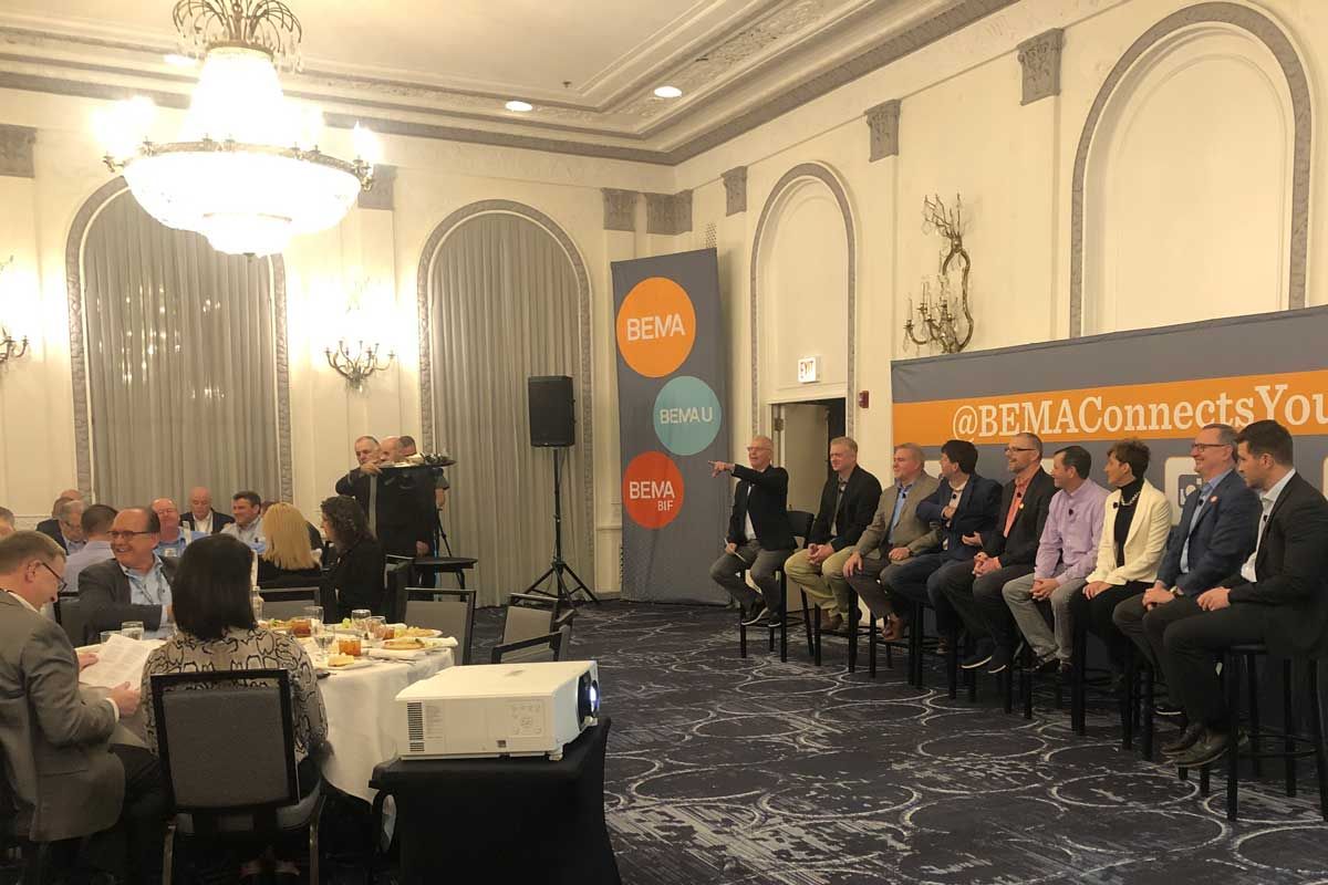 BakingSnackMag's tweet photo. A @BEMAConnectsYou panel brought together bakers and suppliers from Lallemand, Canyon Bakehouse and General Mills to discuss how they train and empower their employees https://t.co/QpHJjyWDke #BakingTech2020 #bakingindustry #foodmanufacturing https://t.co/EmPpGaiilr