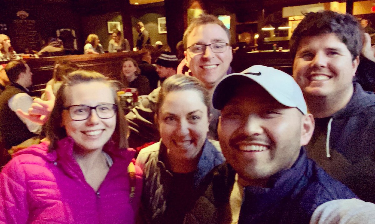 TheRealSteveLor's tweet photo. Trivia Champs! Team Awesome! #trivia #AmericasPubQuiz #sqaud @lindseygoch @JoshuaGoch https://t.co/5KtdtcjWVe