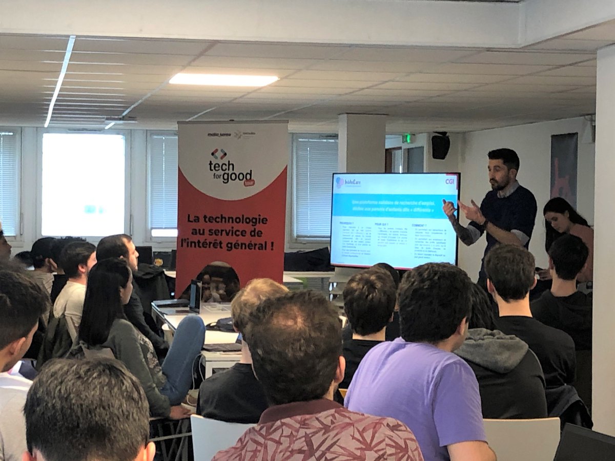 CGI_FR's tweet photo. #TechForGoodTour 🚀 Bilan de la première étape à Nantes ✅
Une semaine riche en découvertes, conférences, ateliers et échanges 👩🎓👨💻👏
CGI a eu le plaisir de présenter #JobInCare 👉 https://t.co/BRe9BG7vrX
@TfGTour @makesense @LatitudesTfG @EpitechNantes @CentraleNantes https://t.co/wSMSnkRin6