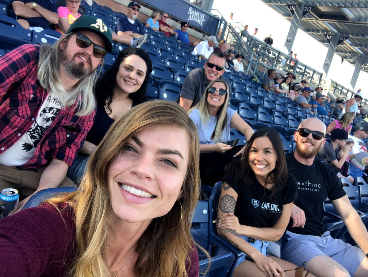 We had a great time at the ballpark yesterday for our team outing. Thanks, Peoria Sports Complex for an out of the park spring training experience!