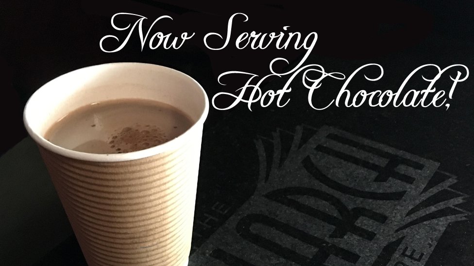 We're now serving hot chocolate! And will be until the nights get warmer 😀 #medhat #hotchocolate #downtownMH #springisalmosthere