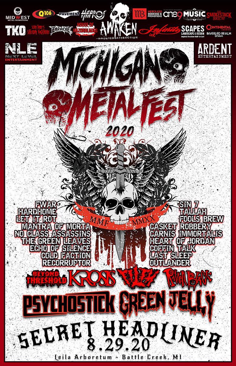 Michigan Metal Fest 2020!!!!