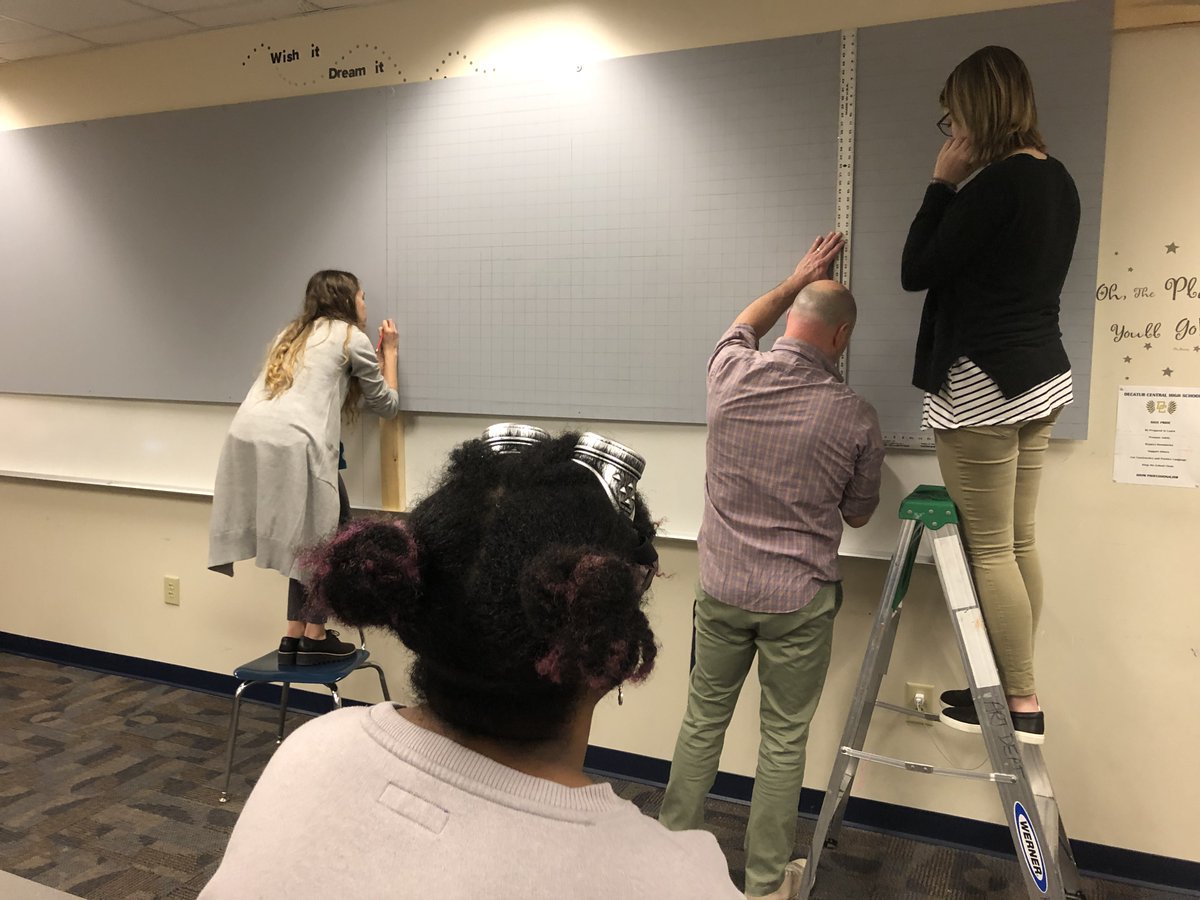 JiffyLubeIndy's tweet photo. The @MSDDecatur art students are hard at work on their mural for our Thompson Road location. ππ¨ #EveryPartMatters #PublicArtProject https://t.co/ED8xFBfFU8